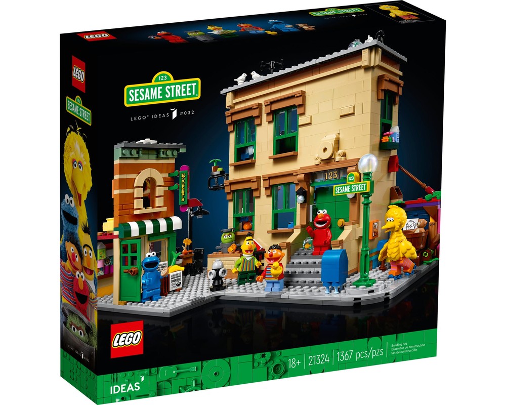 LEGO® Ideas - 123 Sesame Street (21324) - Used
