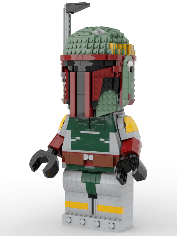 LEGO® Star Wars - Boba Fett Helmet Maxifig (75277) - Used