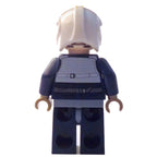 Rebel Pilot U-wing / Y-wing, Dark Blue Flight Suit, Black and White Checks on Helmet