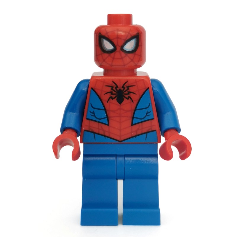 Spider-Man - Dark Red Web Pattern, Blue Legs